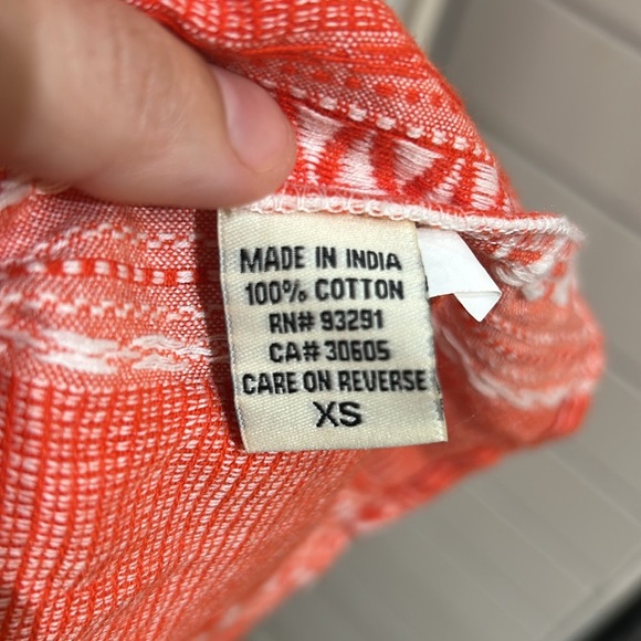 DYLAN by True Grit Red Boho Women's Dress Size XS (Would fit small) - Picture 7 of 7